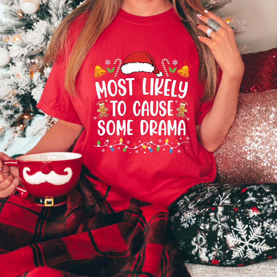 Most Likely To Christmas DTF Print