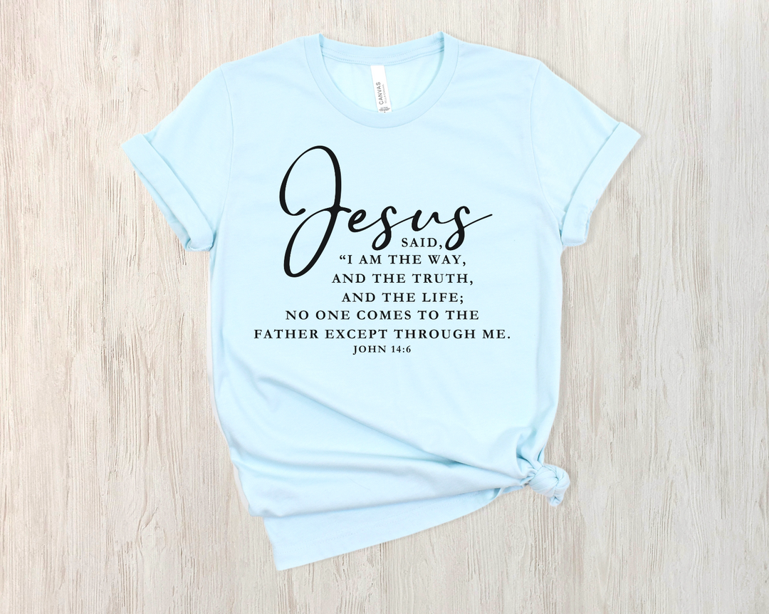 John 14:6 DTF Print