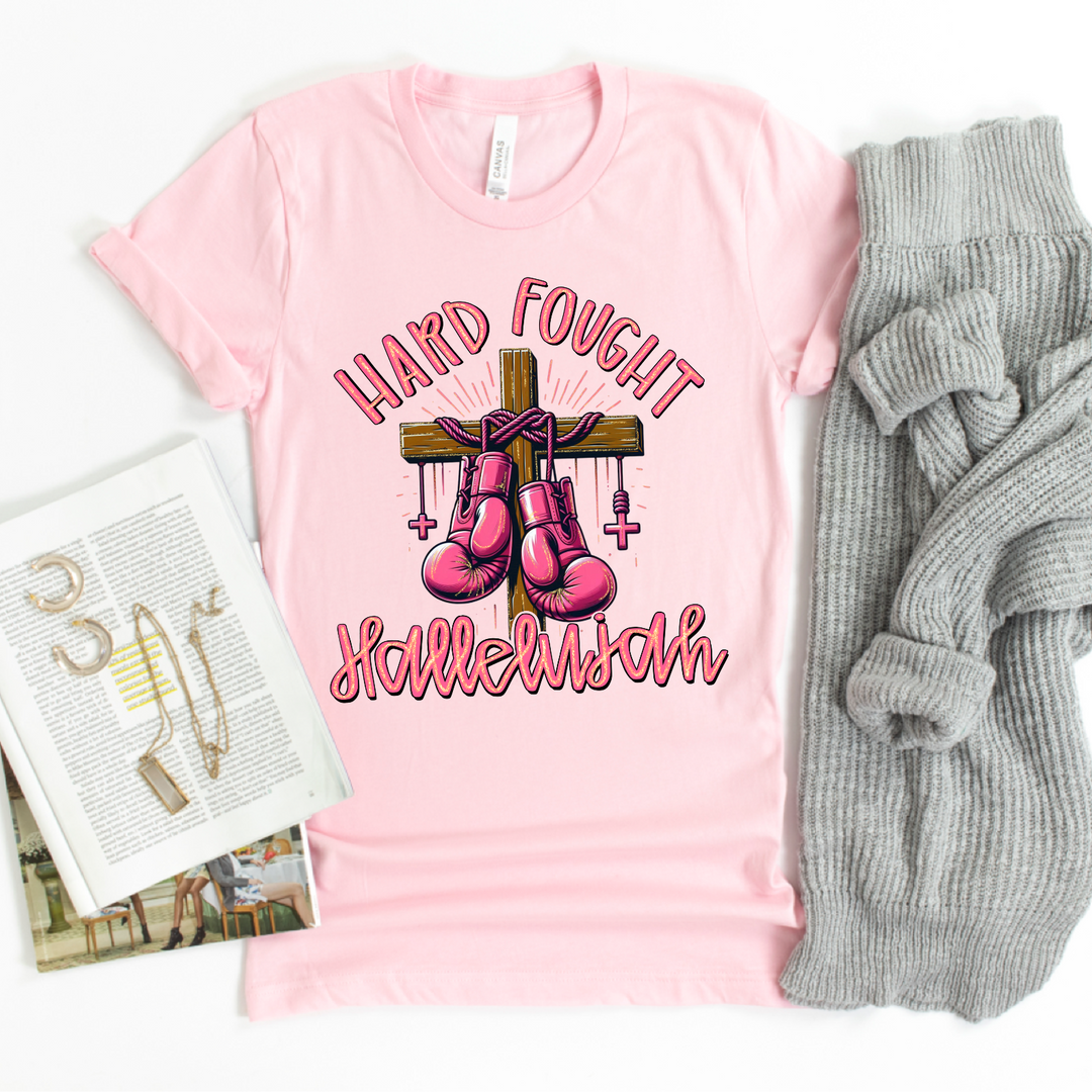 Hard Fought Hallelujah DTF Print