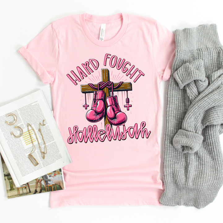 Hard Fought Hallelujah DTF Print