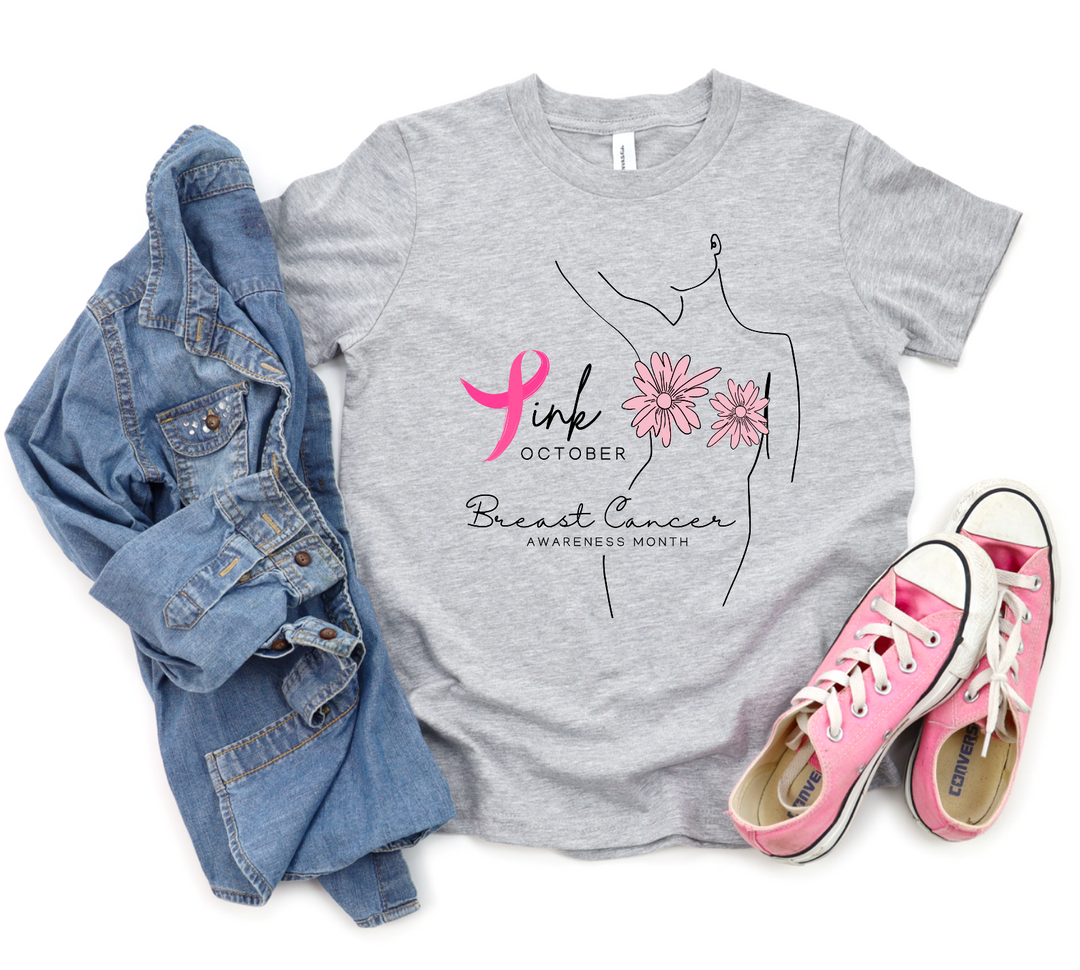 Pink BELLA CANVAS Tee