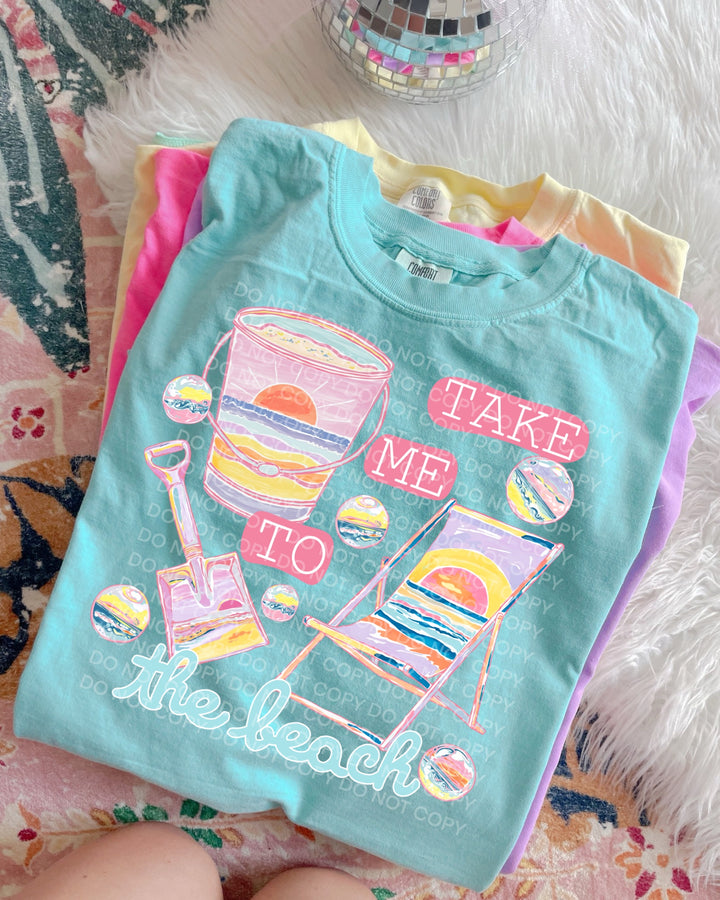 Take Me To The Beach DTF Print
