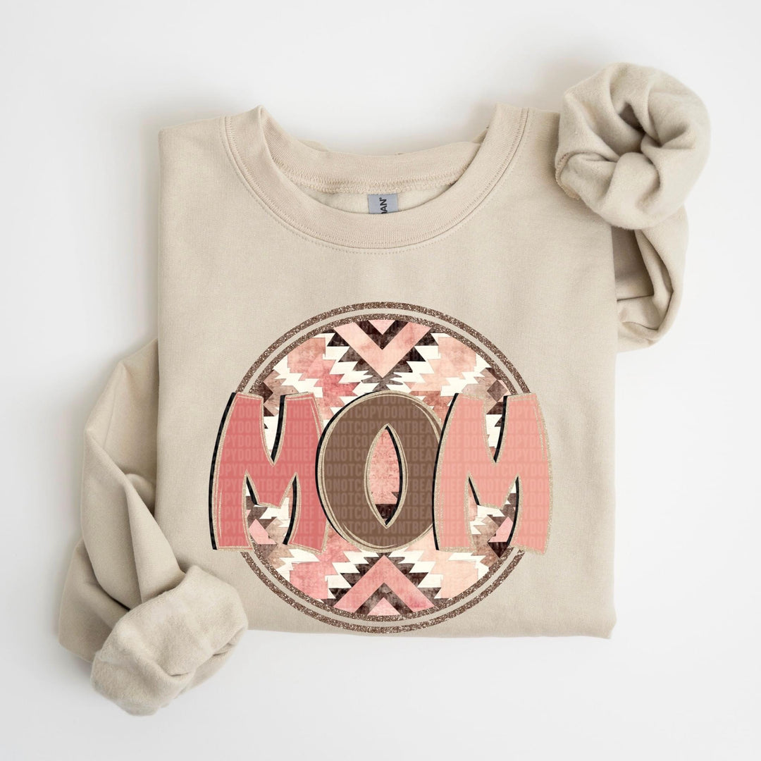 Pink And Brown Names DTF Print