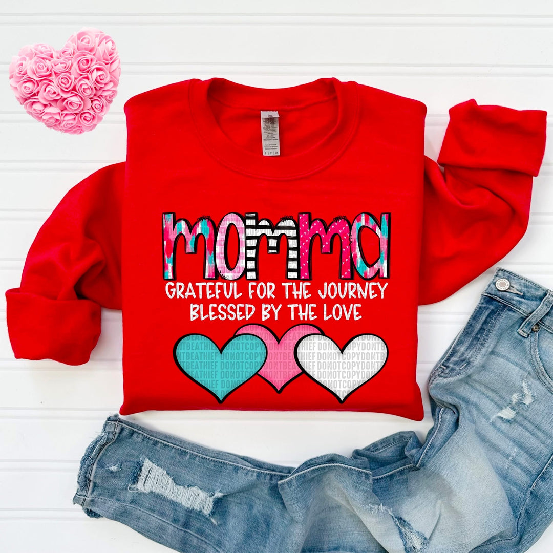 Grateful For The Journey Names DTF Print