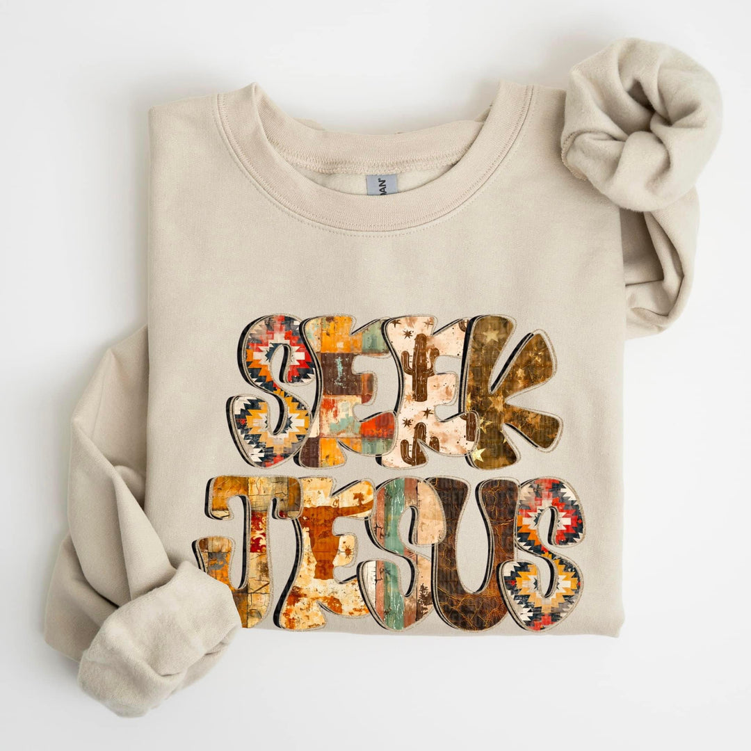 Seek Jesus DTF Print