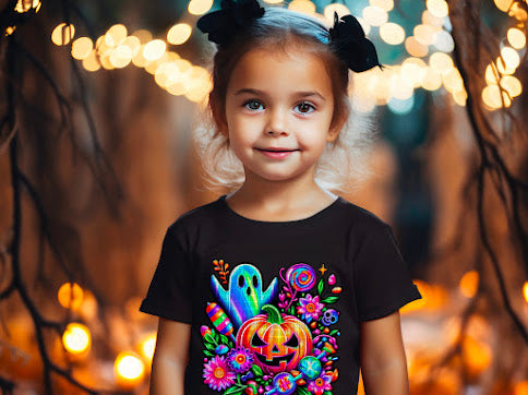 Kids Halloween DTF Print