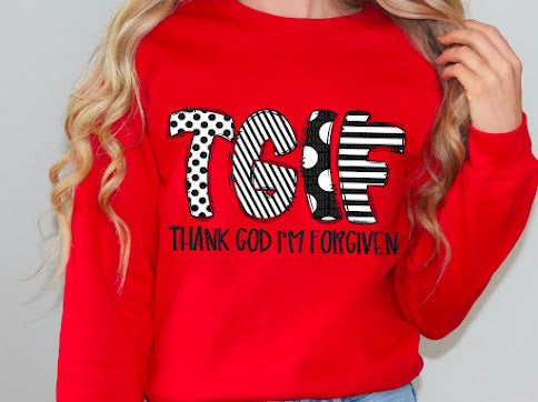 TGIF DTF Print