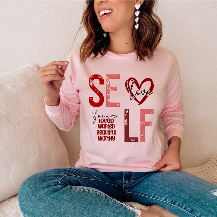 Self Love DTF Print