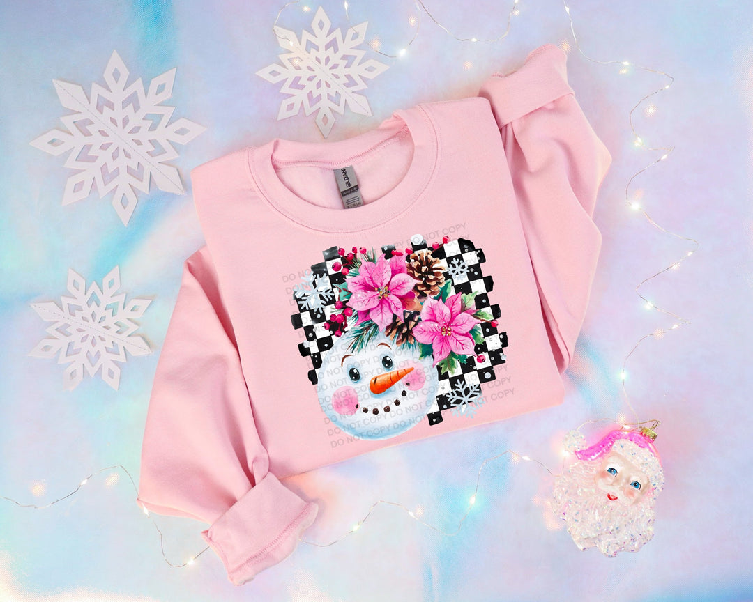 Snowman DTF Print