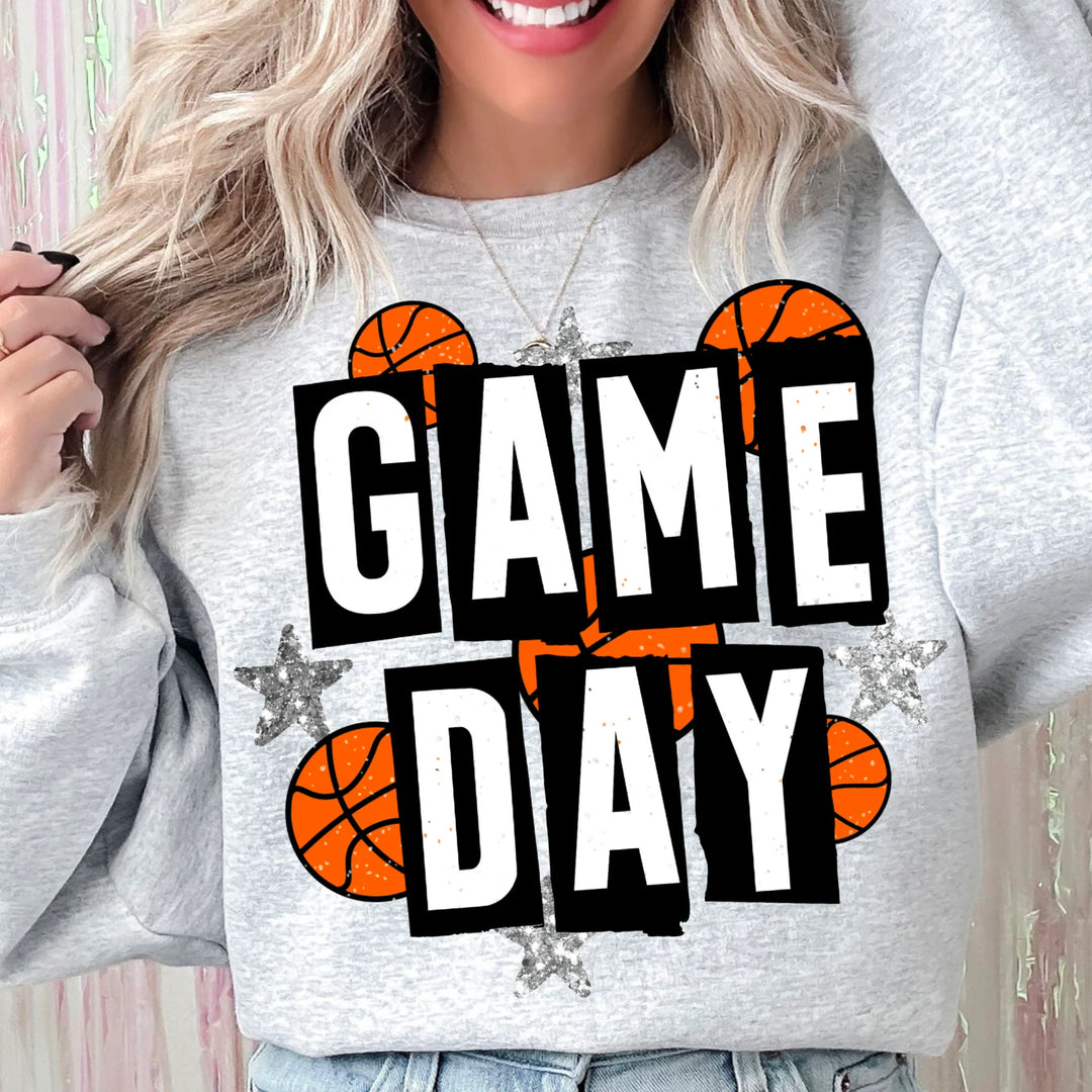 Basketball Game Day DTF Print