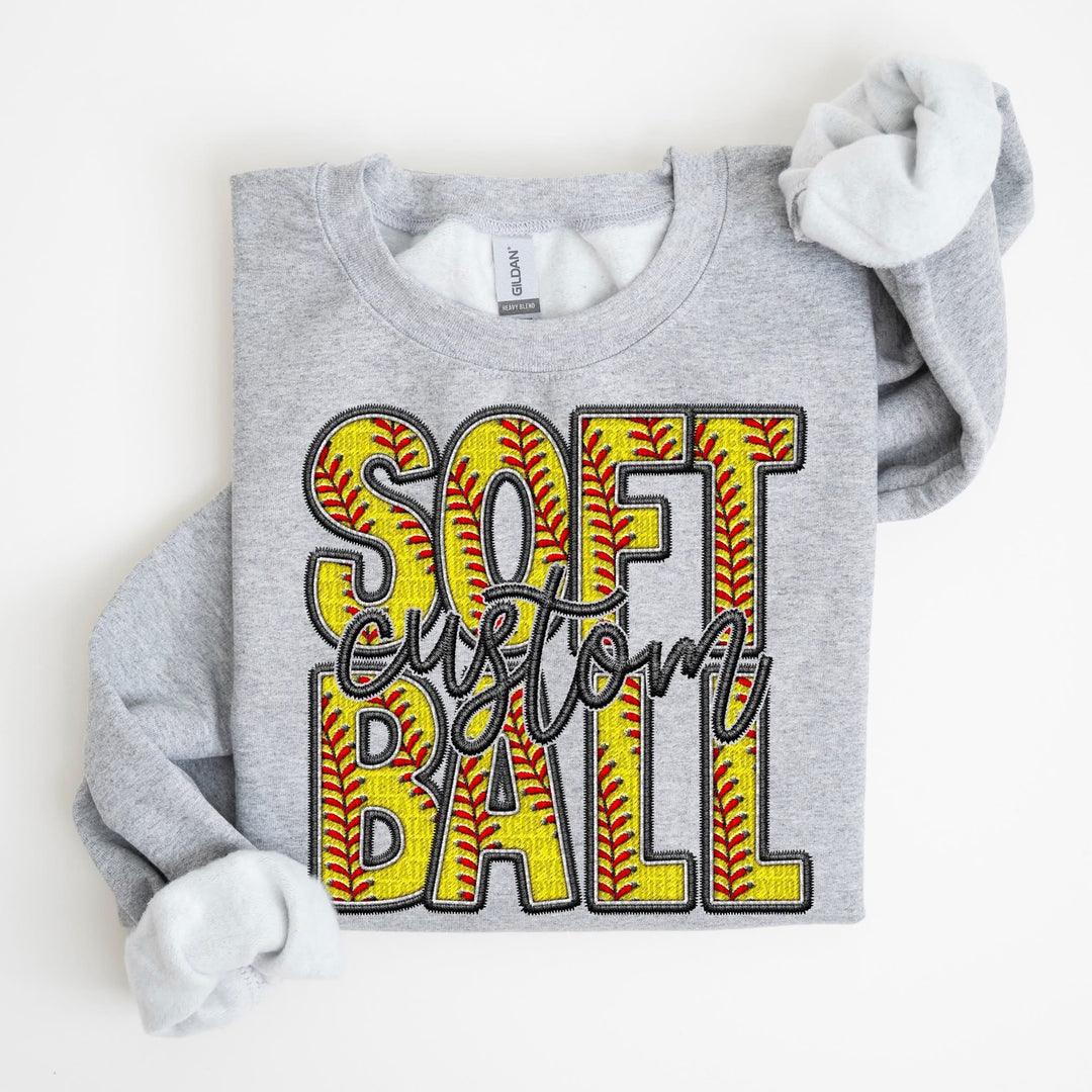 Softball DTF Print