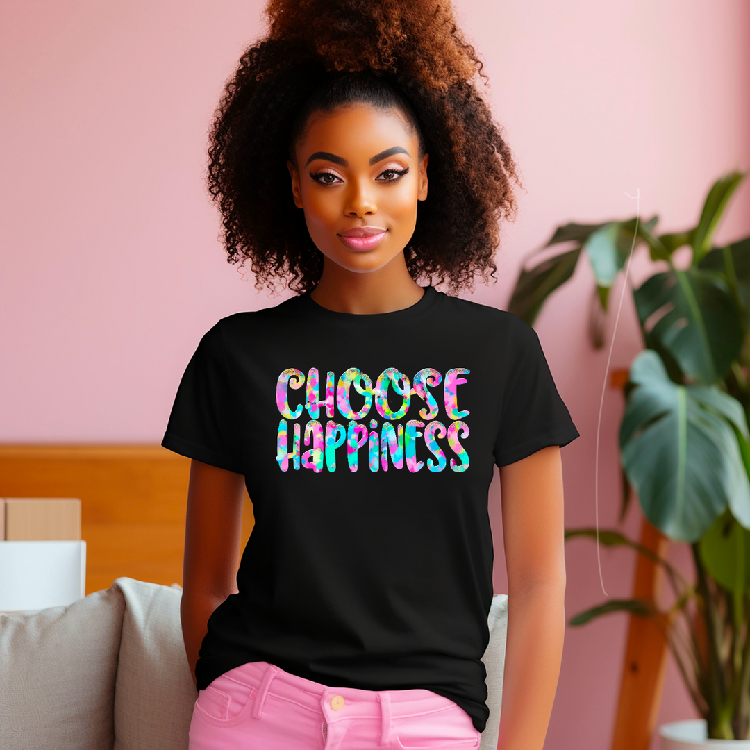 Choose Happiness DTF Print