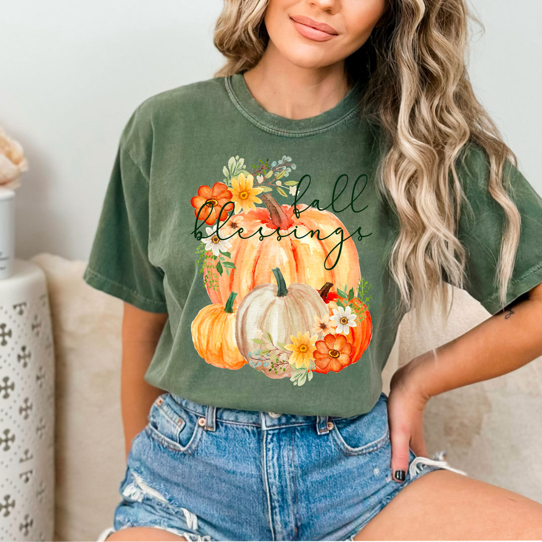 Fall Blessings DTF Print