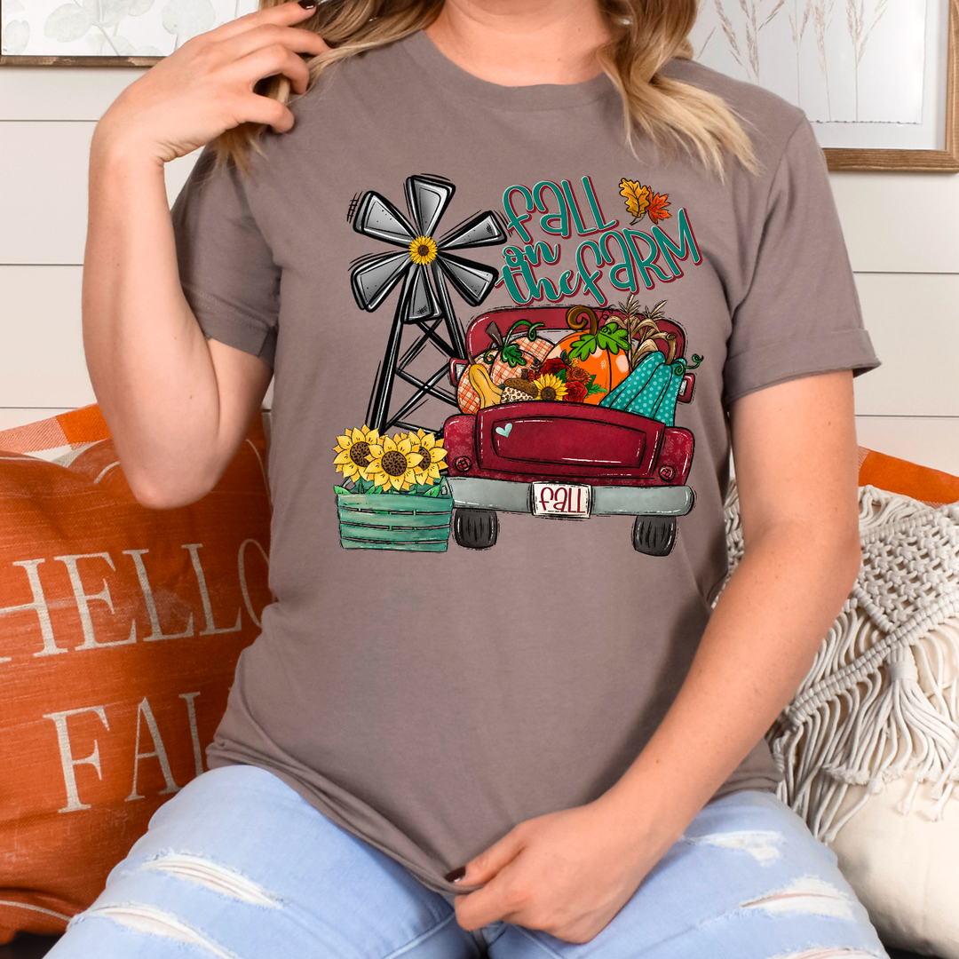 Fall On The Farm DTF Print