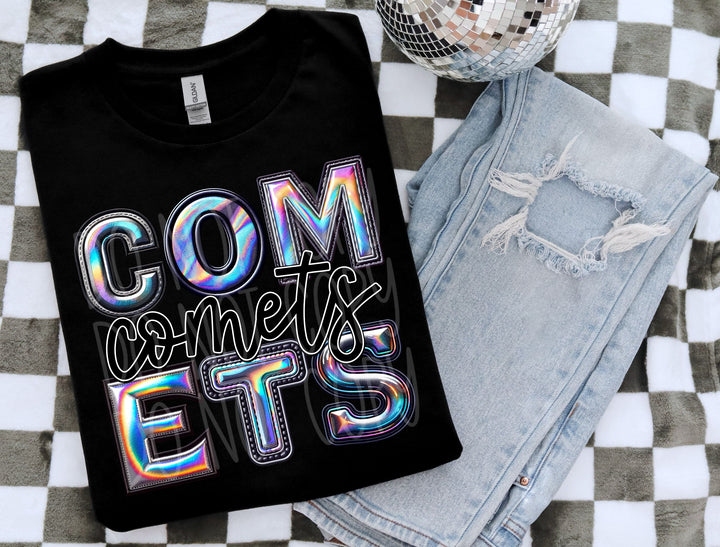 Holographic Mascots (T-Z) DTF TODDLER Print