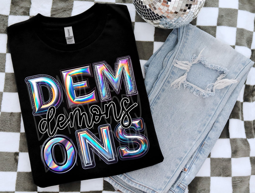 Holographic Mascots (A-S) DTF TODDLER Print