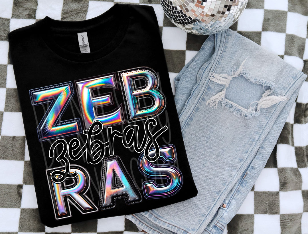 Holographic Mascots (T-Z) DTF TODDLER Print