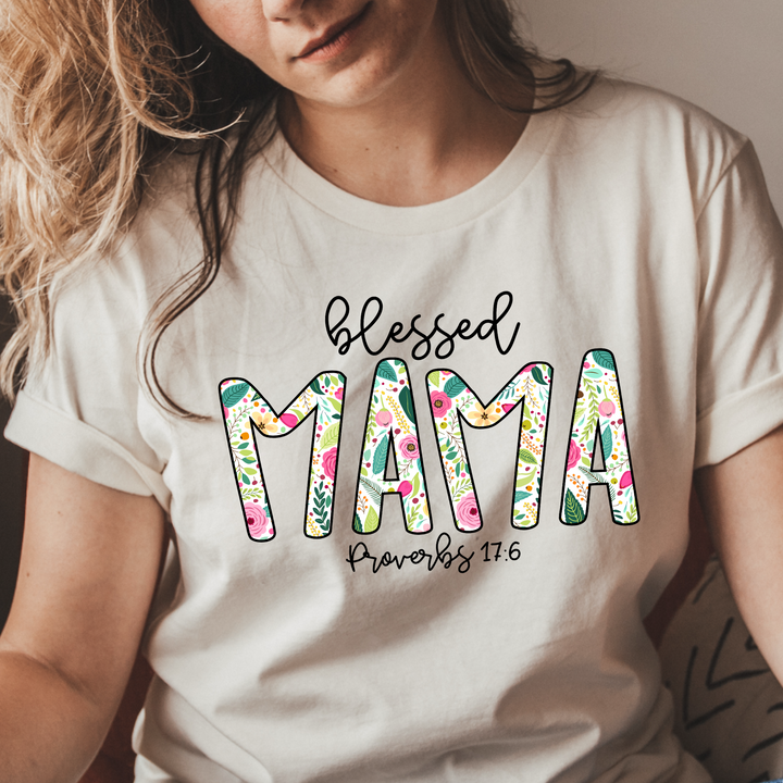 Blessed Mama DTF Print