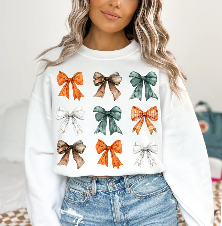 Fall Bows DTF Print