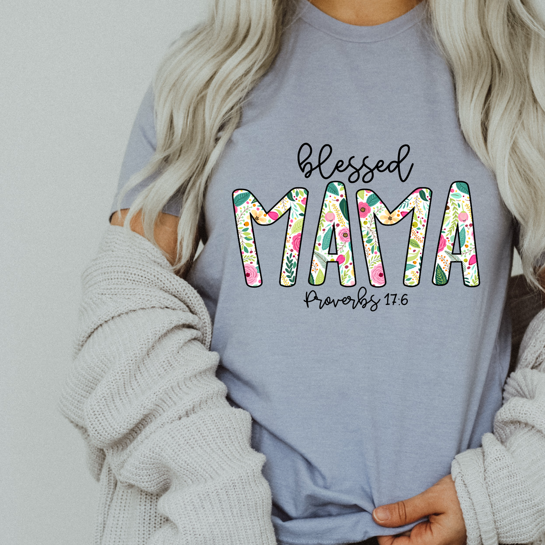 Blessed Mama DTF Print