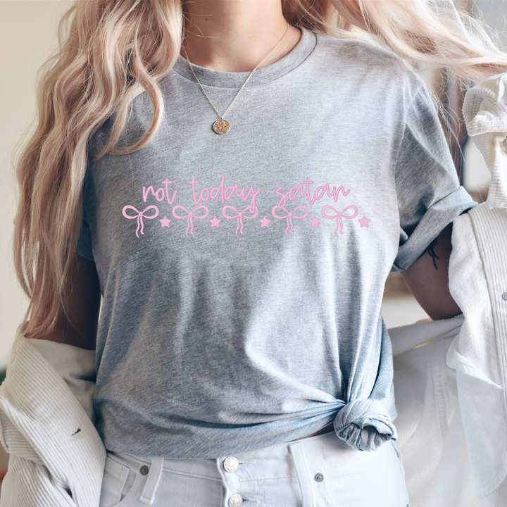 Not Today Satan DTF Print