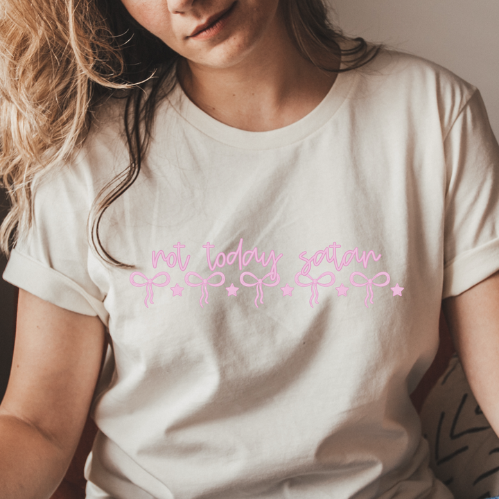 Not Today Satan DTF Print