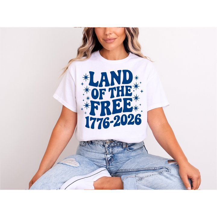 Land Of The Free DTF Print