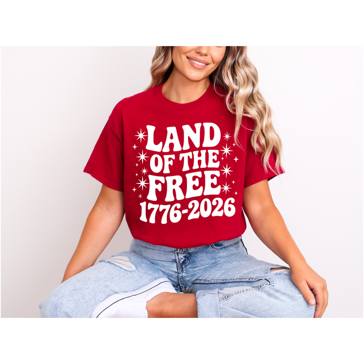 Land Of The Free DTF Print