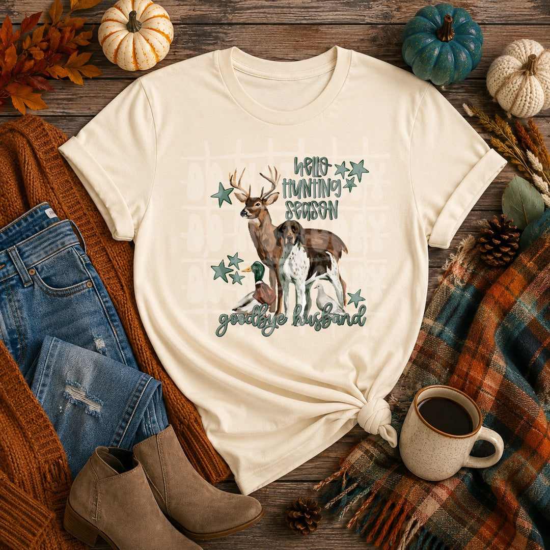 Hello Hunting Season DTF Print