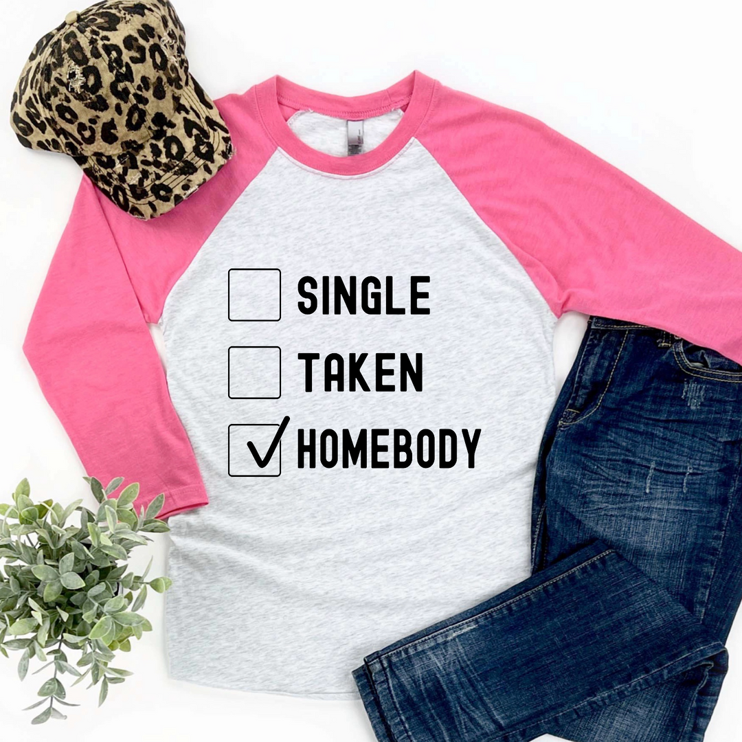 Single Taken Homebody DTF Print