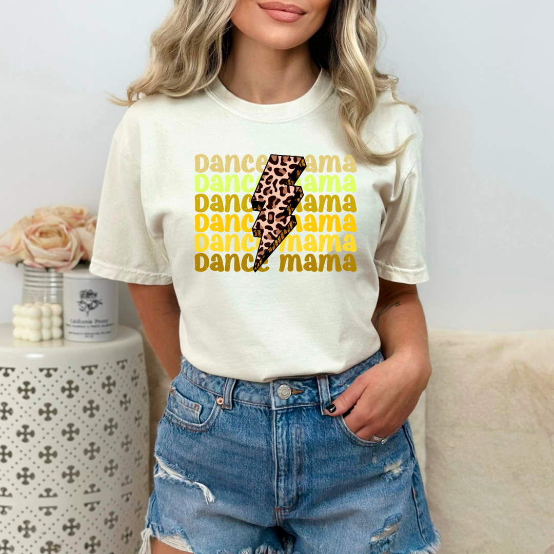 Dance Mama Lightening Bolt DTF Print