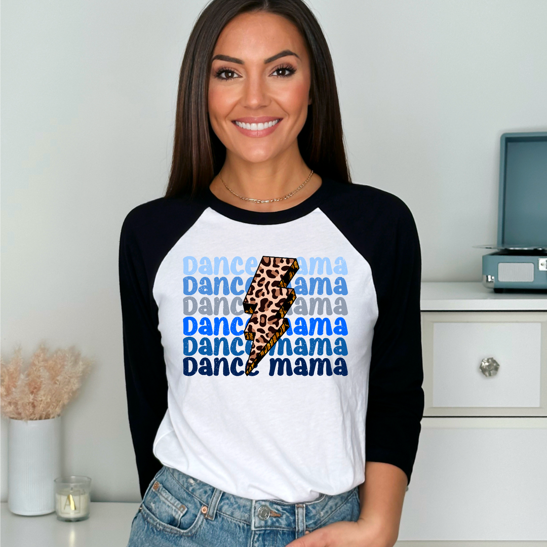 Dance Mama Lightening Bolt DTF Print