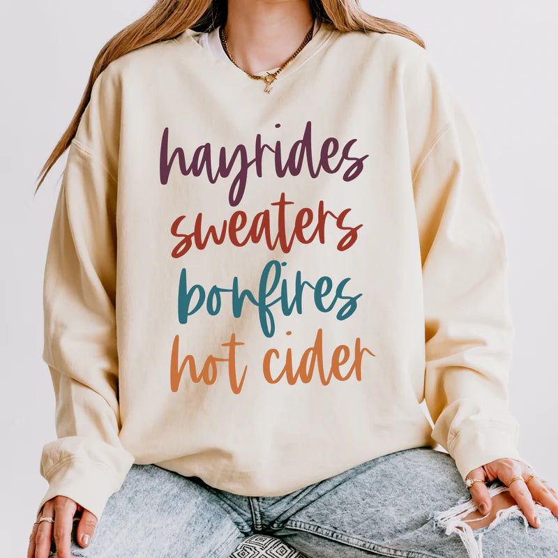 Hayrides DTF Print