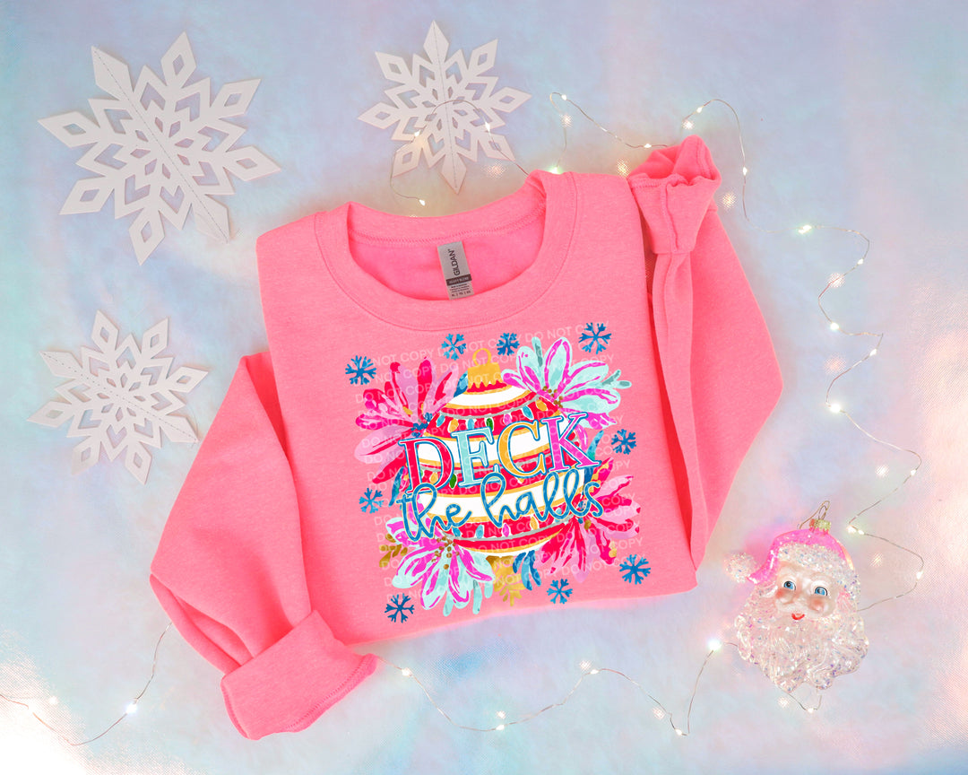 Deck The Halls DTF Print