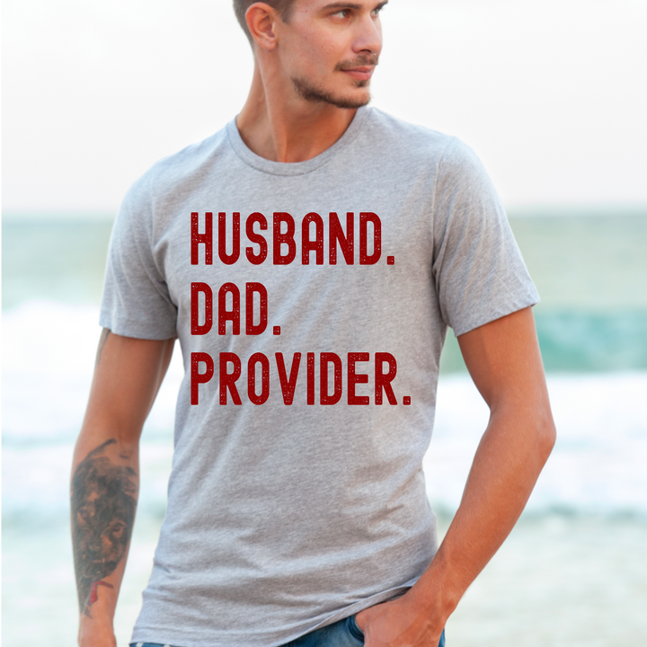 Husband Dad Provider DTF Print