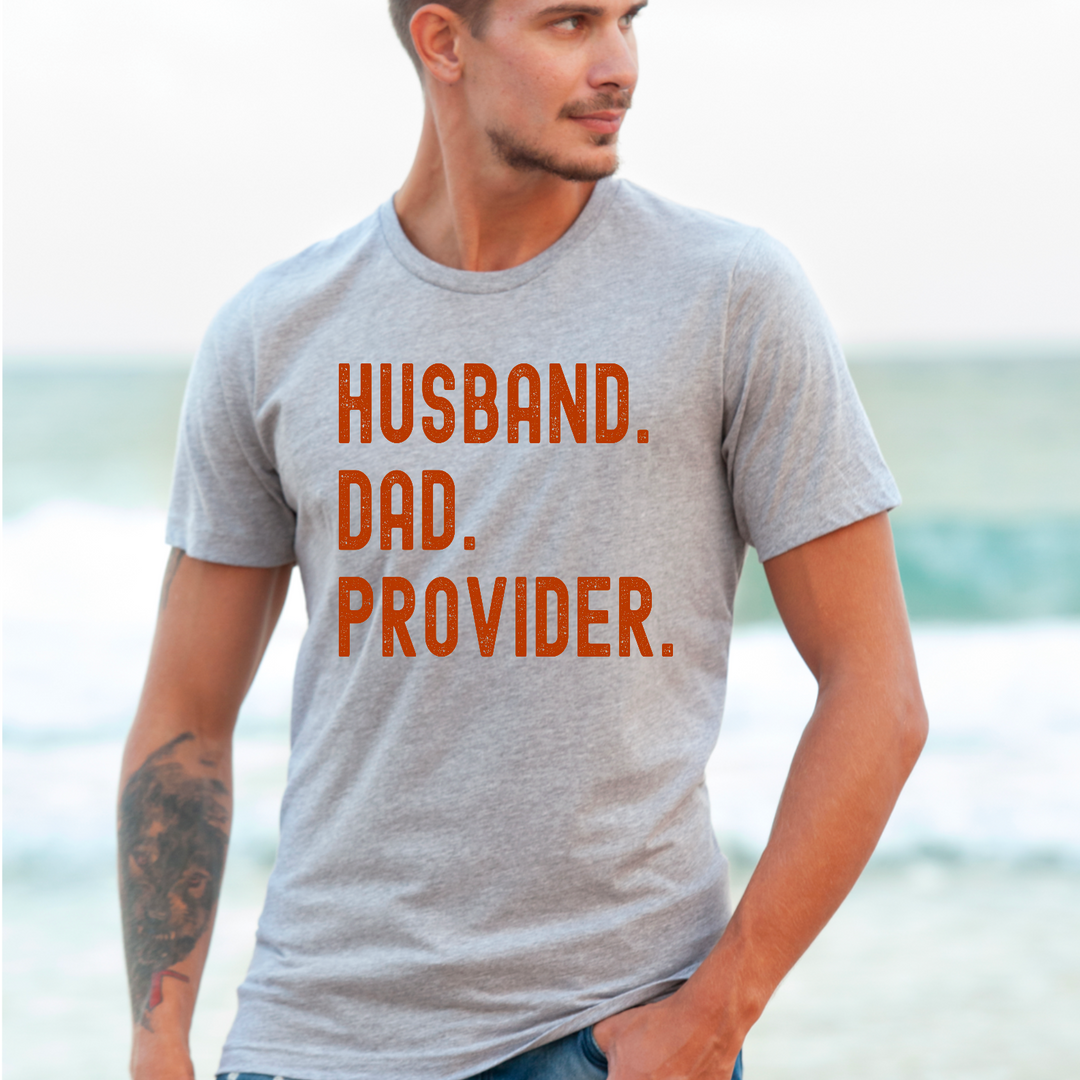 Husband Dad Provider DTF Print