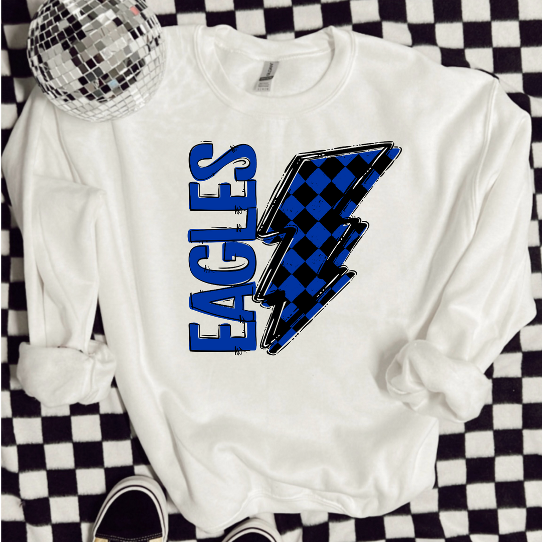 Eagles (Royal Blue and Black) DTF Print