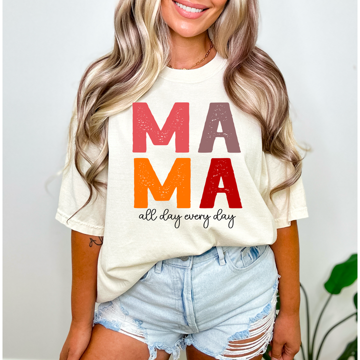 Mama All Day Everyday DTF Print