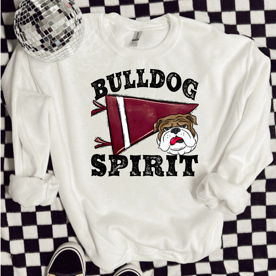 Bulldog Spirit DTF Print