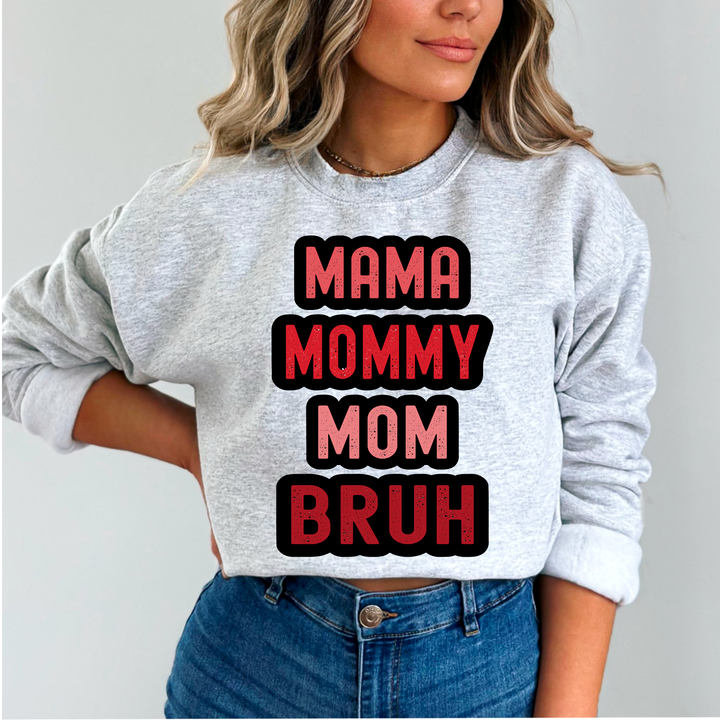 Mommy Mom Bruh DTF Print