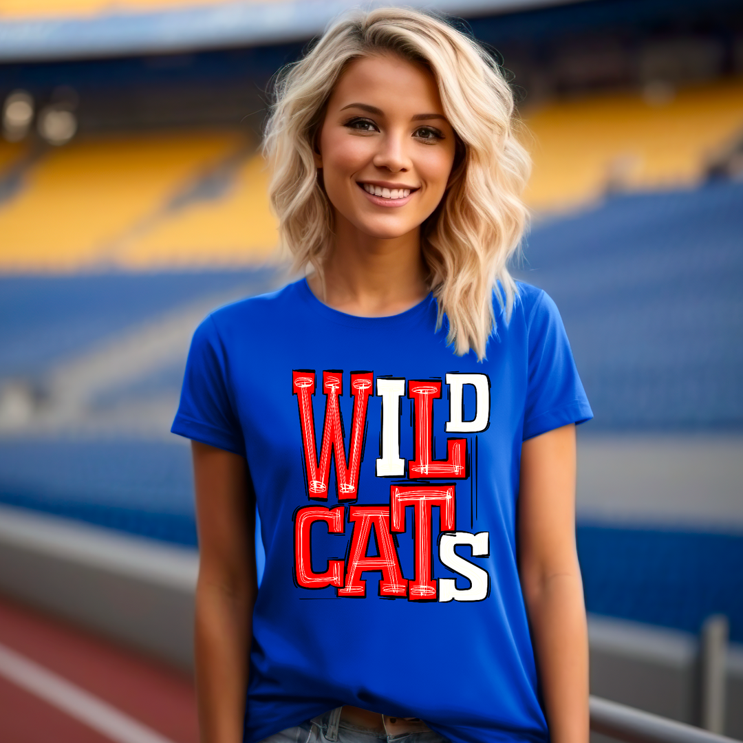 Wildcats DTF Print