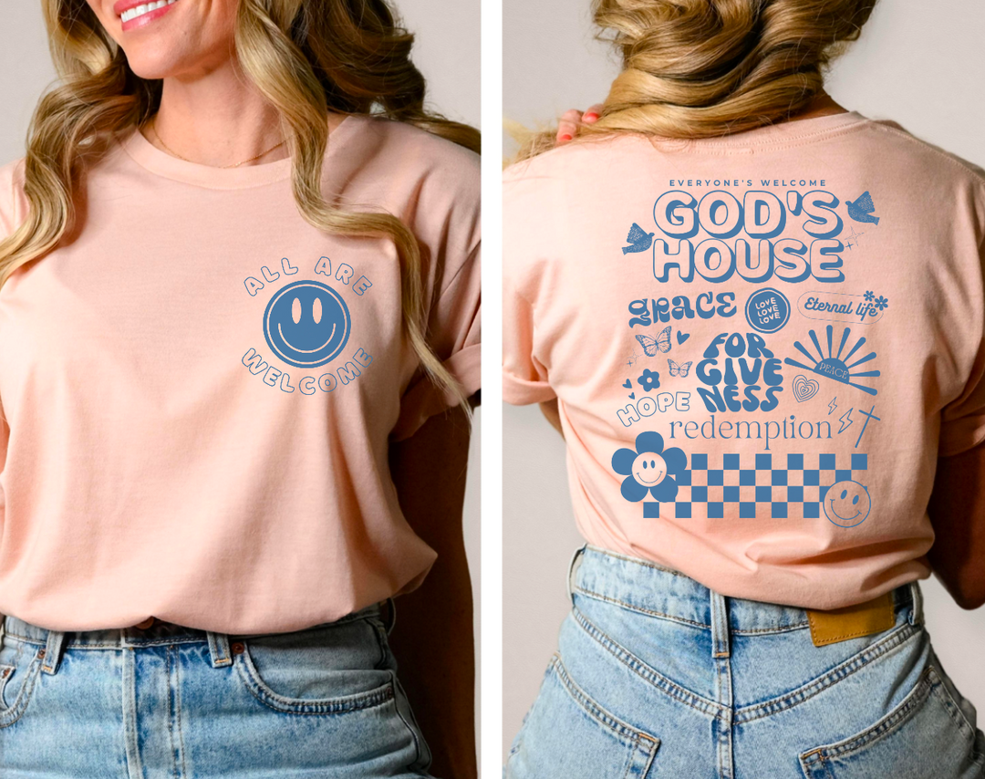 God’s House SET DTF Print