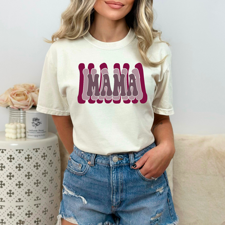 Mama Stacked DTF Print