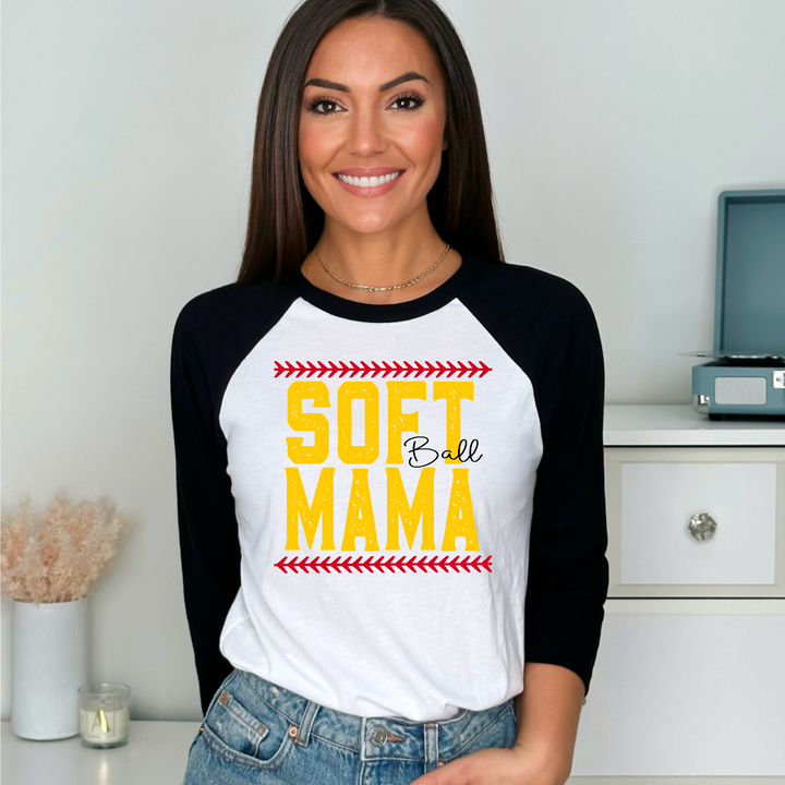 Softball Mama DTF Print