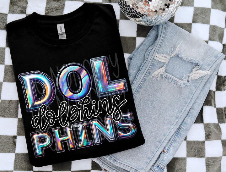 Holographic Mascots (A-S) DTF TODDLER Print