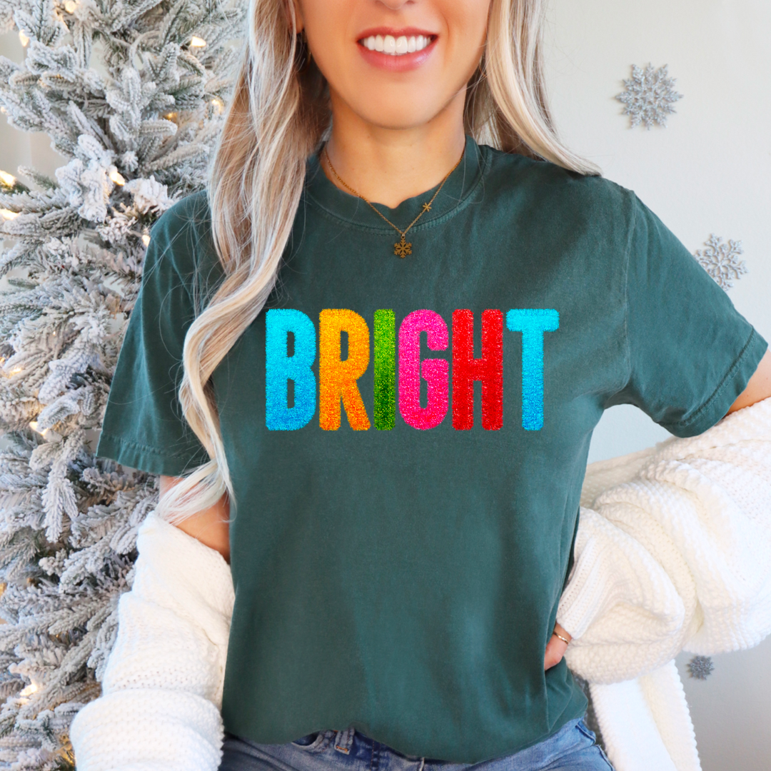 Bright Tinsel DTF Print