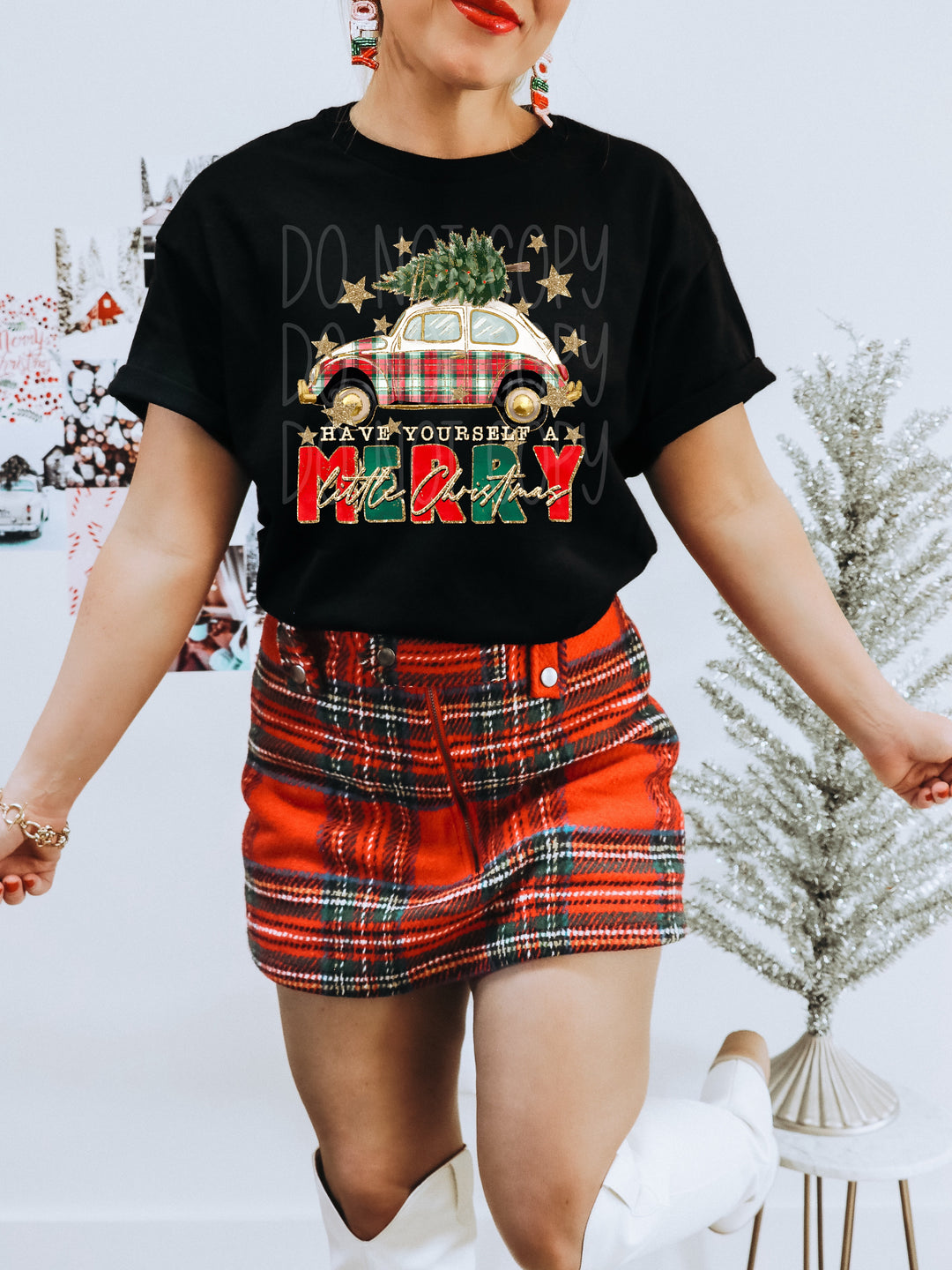Have Yourself a Merry Little Christmas DTF Print