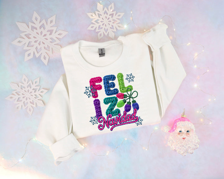 Feliz Navidad DTF Print
