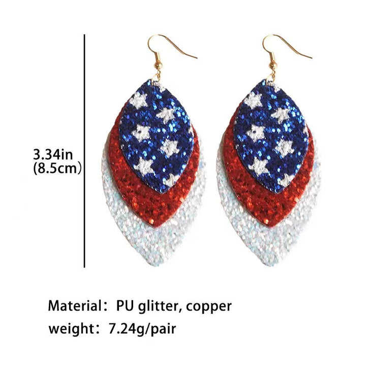 Patriotic Earrings