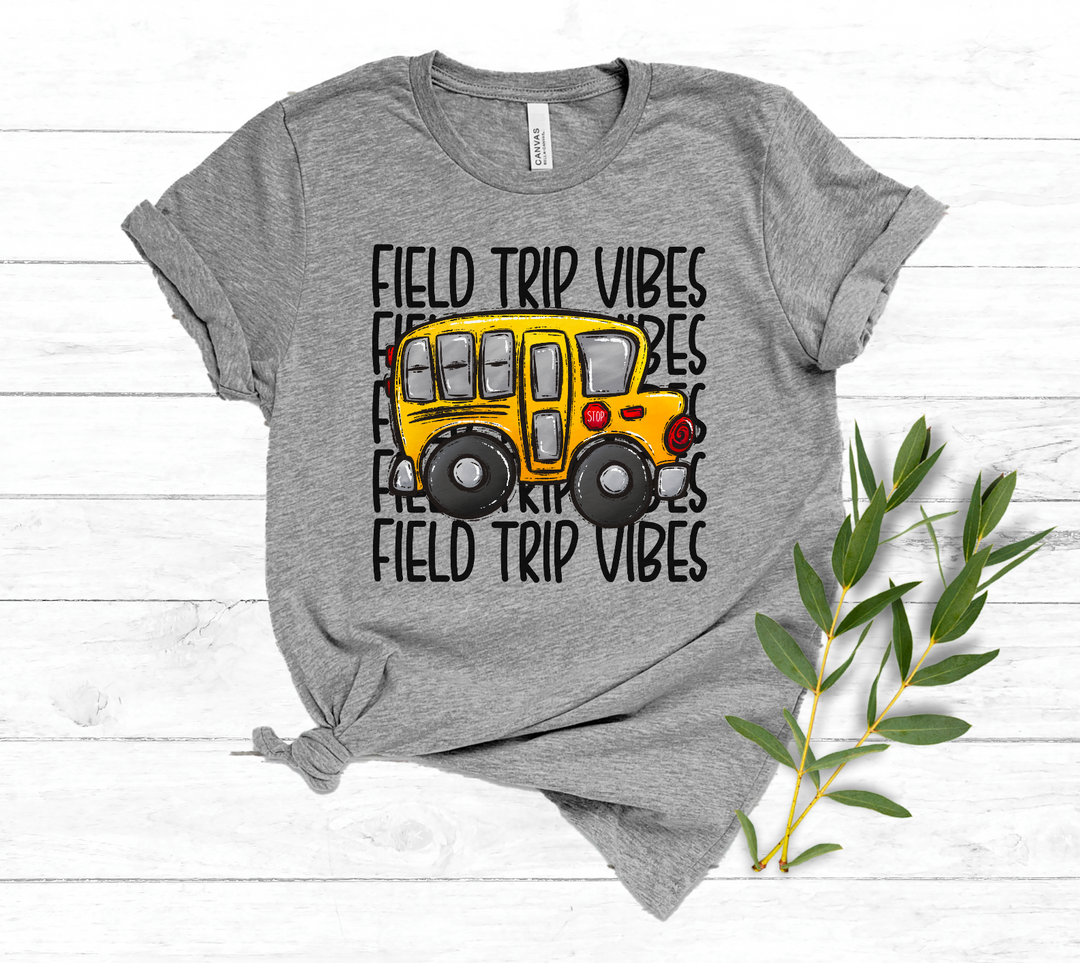 Field Trip Vibes Stacked DTF Print